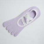 Yoga Toe Grip Sock – Frosted Lilac