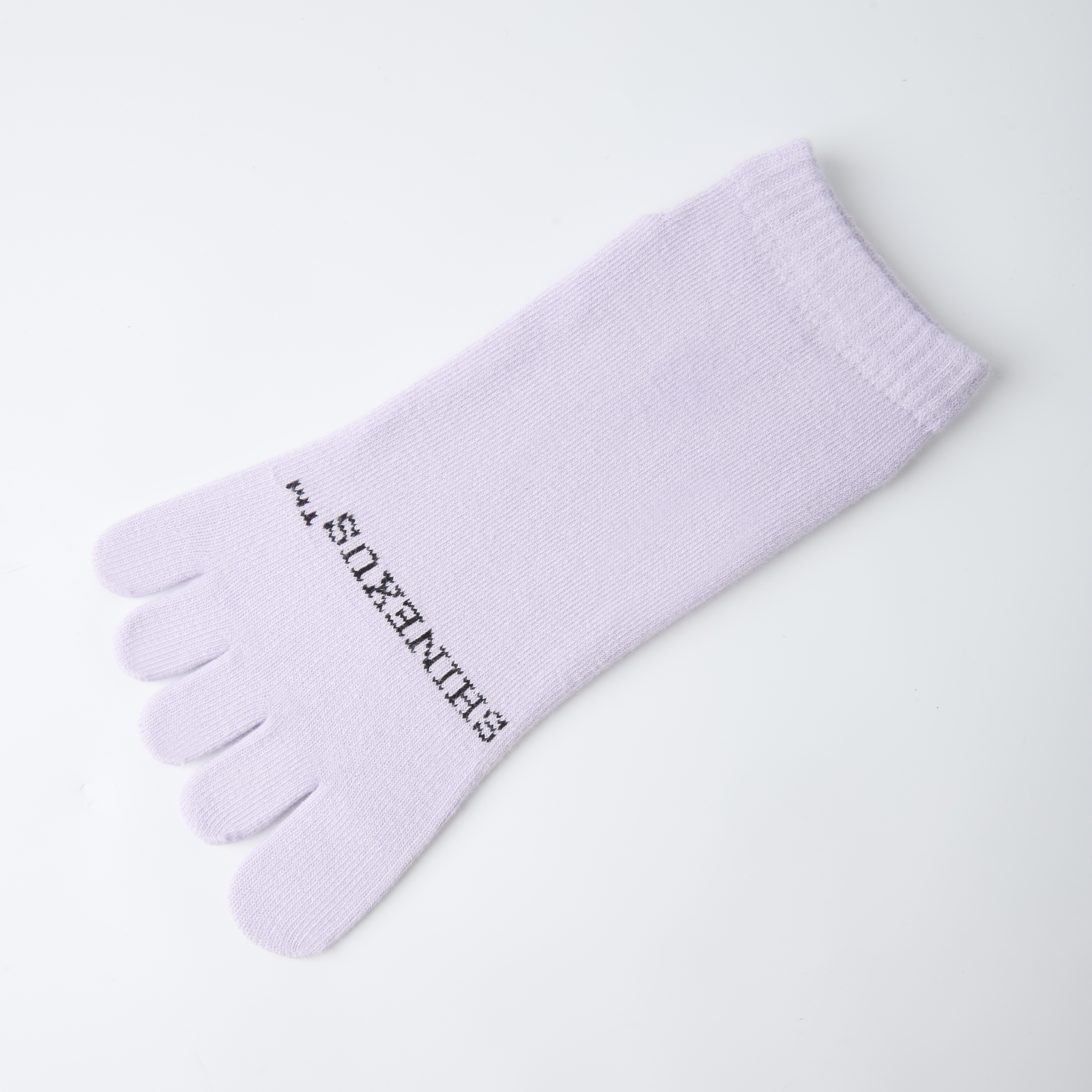 Ankle toe grip sock in Frosted Lilac