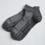 Ankle Grip Sock – Graphite Grey
