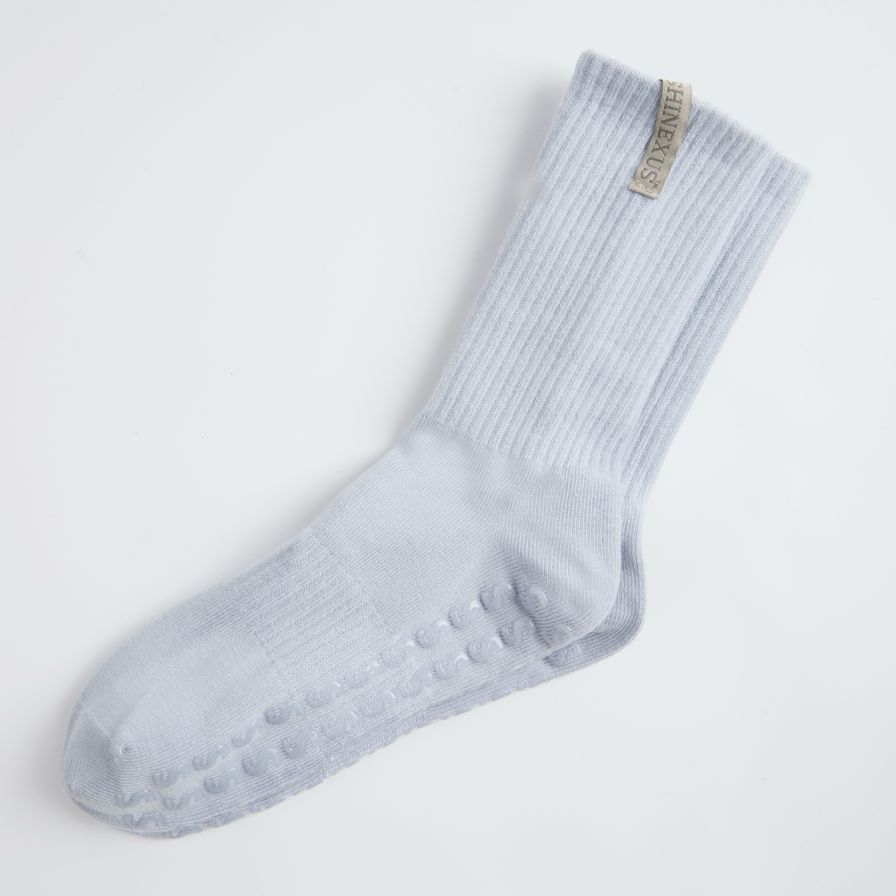 Crew Grip Sock in Blue Ash