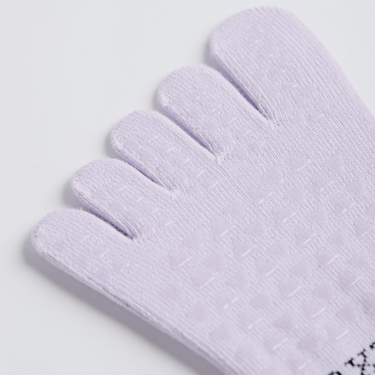 Yoga Toe Grip Sock – Frosted Lilac - Image 4