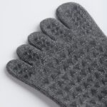 Ankle Toe Grip Sock – Graphite Grey - Image 4
