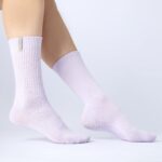 Crew Grip Sock – Frosted Lilac - Image 3