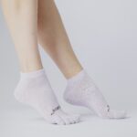 Ankle Grip Sock – Frosted Lilac - Image 3