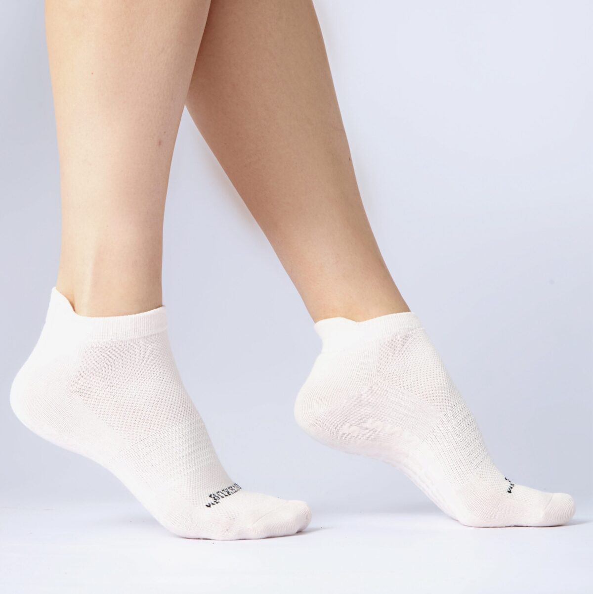 Ankle Grip Sock – Oat Milk - Image 3