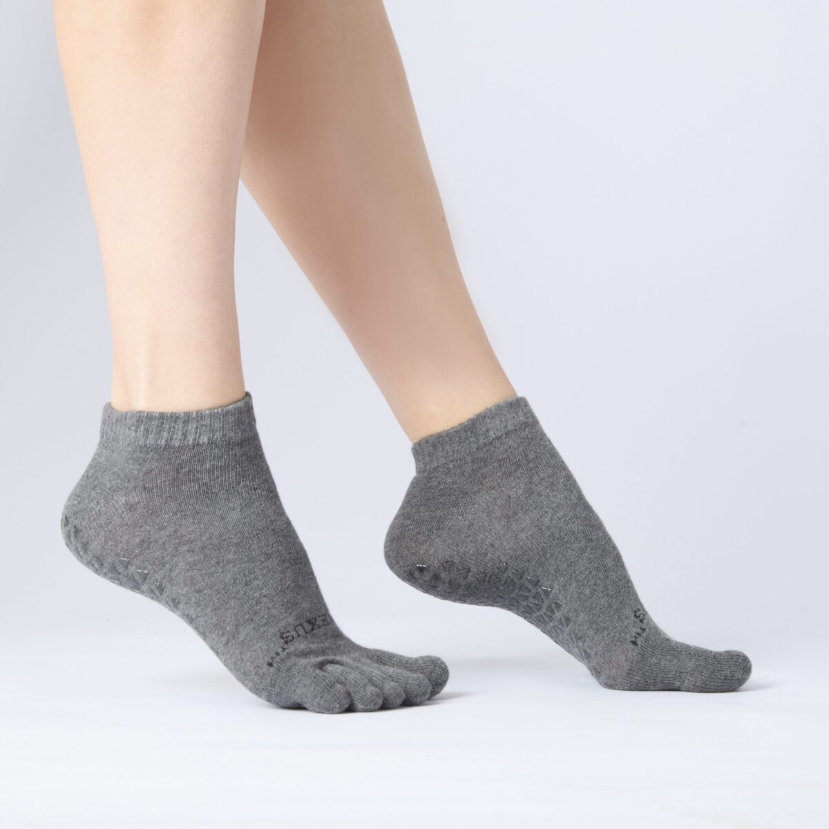 Ankle Toe Grip Sock – Graphite Grey - Image 3