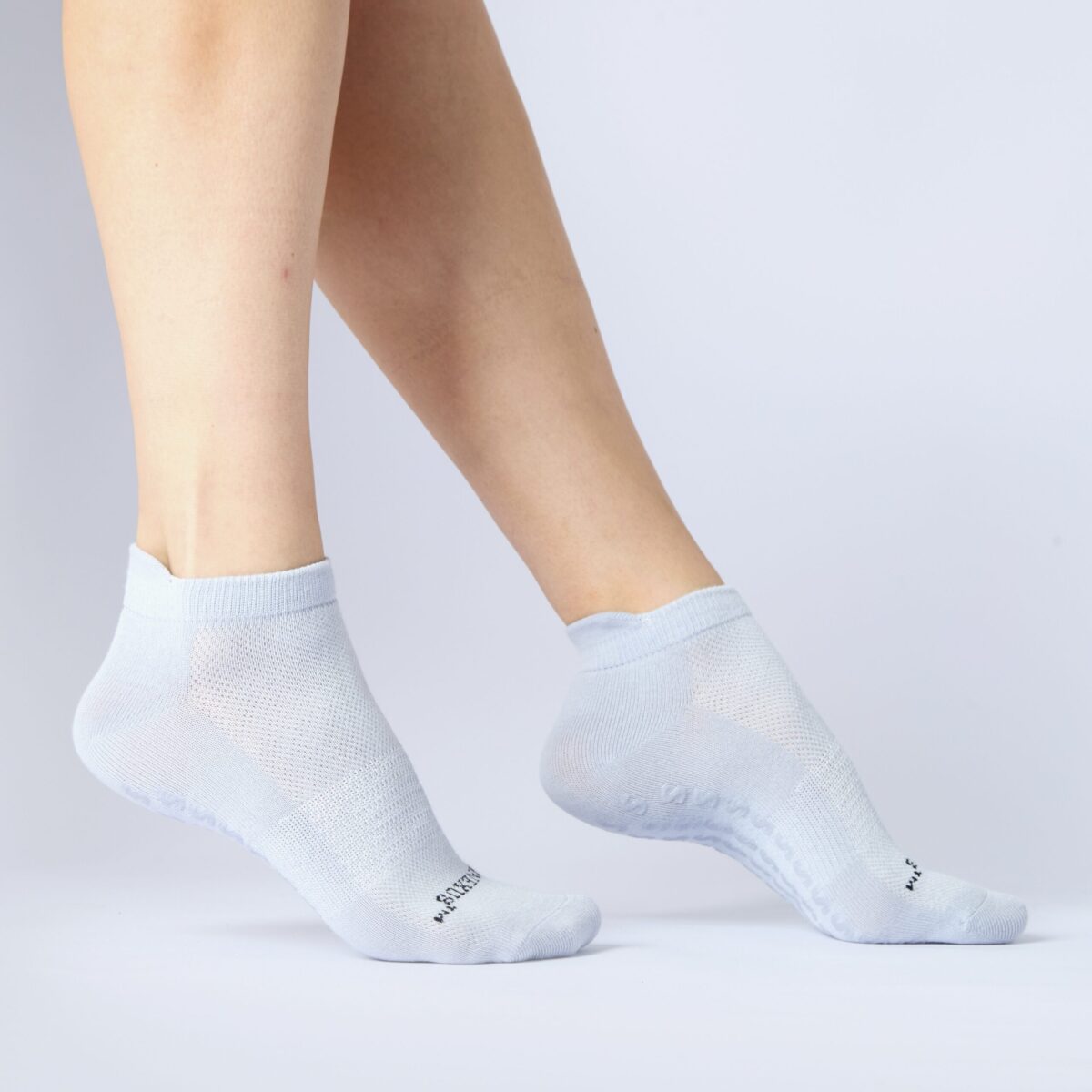 Ankle Grip Sock – Blue Ash - Image 3