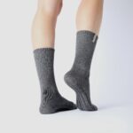 Crew Grip Sock – Graphite Grey - Image 2