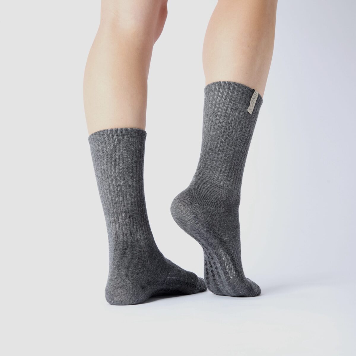 Crew Grip Sock – Graphite Grey - Image 2
