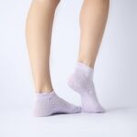 Ankle Grip Sock – Frosted Lilac - Image 2