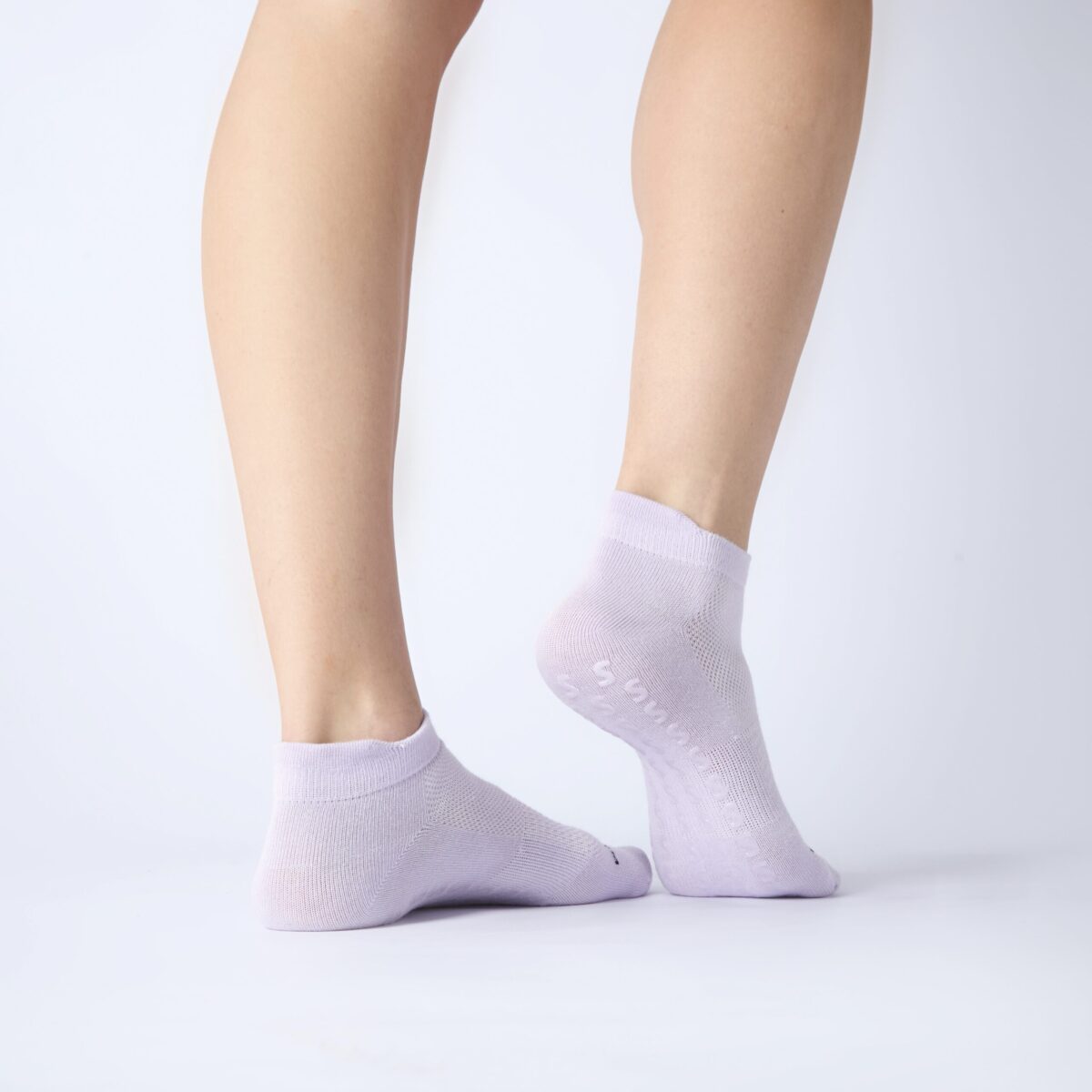 Ankle Grip Sock – Frosted Lilac - Image 2