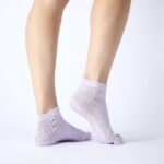 Ankle Grip Sock – Frosted Lilac - Image 2