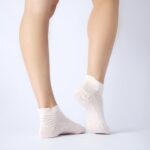 Ankle Grip Sock – Oat Milk - Image 2